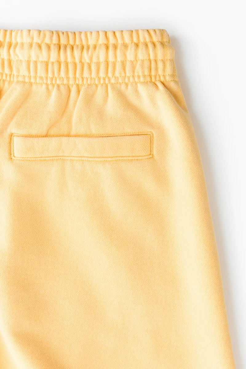 Short décontracté en molleton imprimé