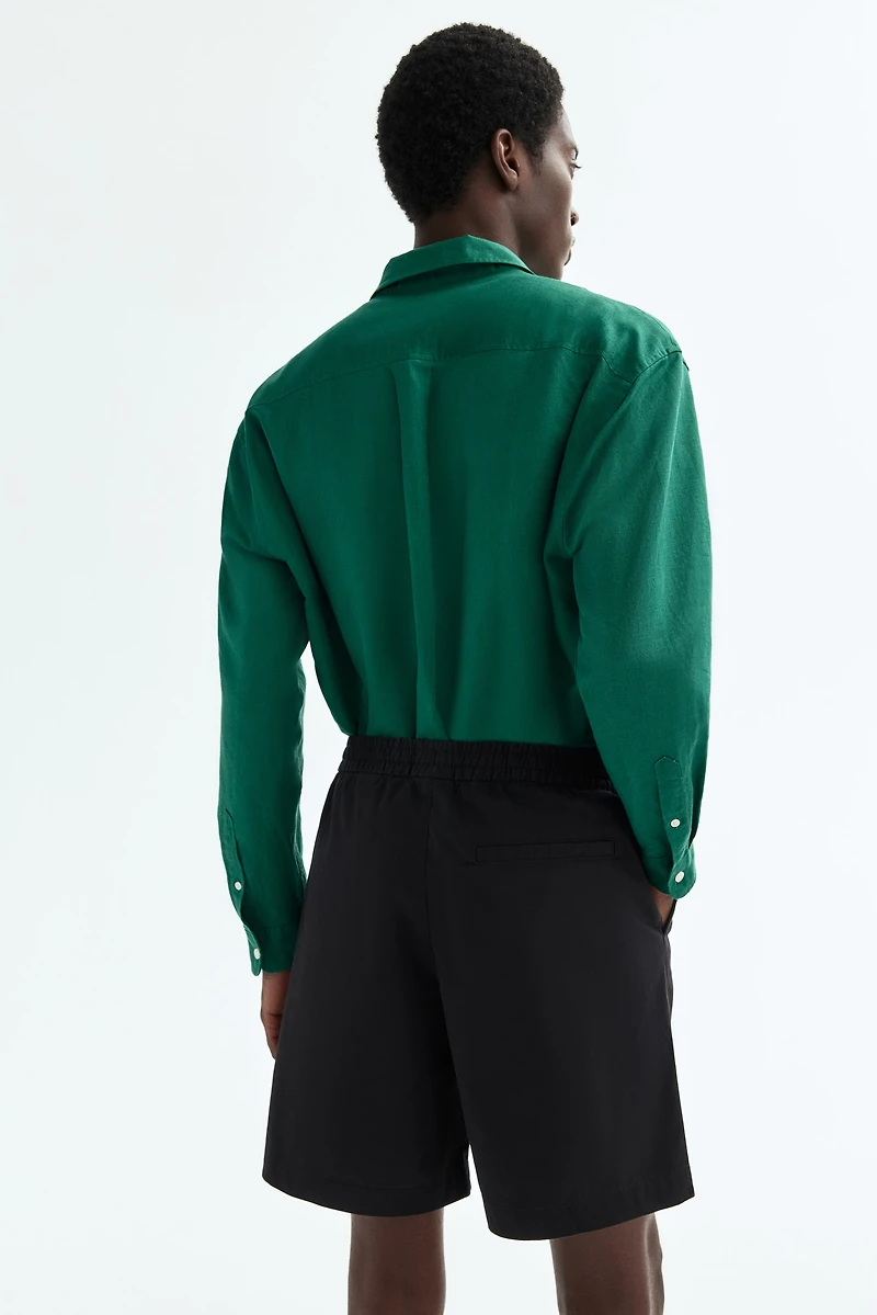 Relaxed-Fit Cotton Shorts