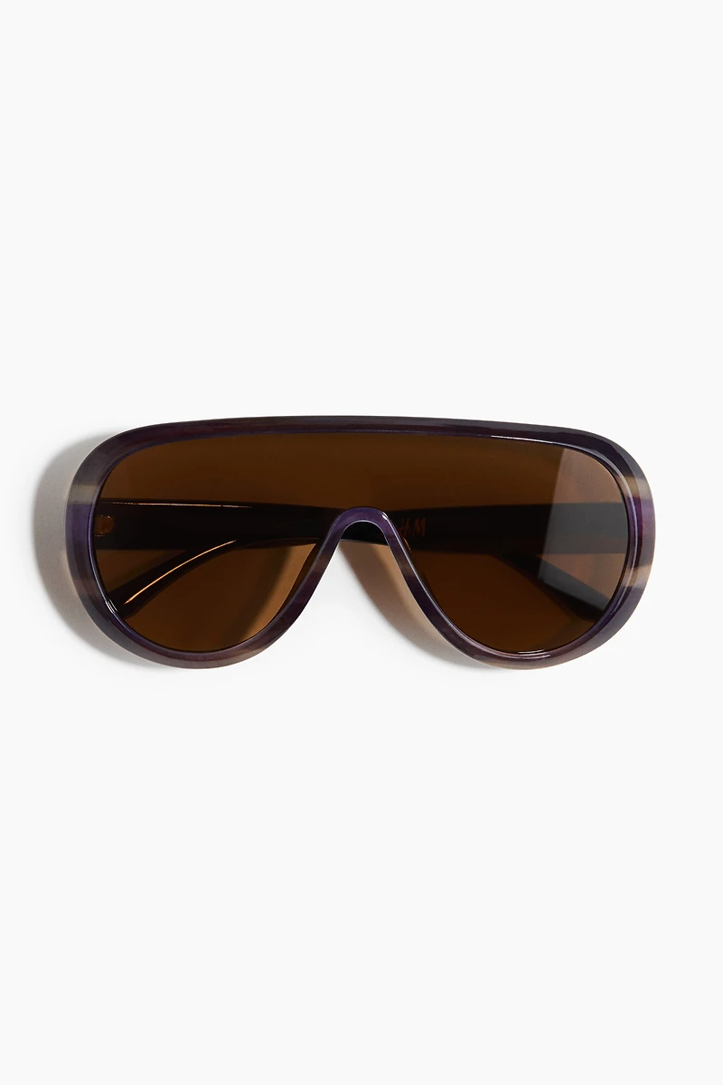 Lunettes de soleil mono verre