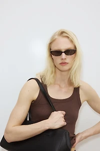 Cooling Slim-Fit Ribbed Tank Top