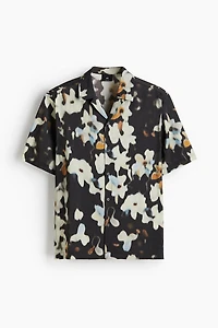 Regular-Fit Patterned Resort Shirt