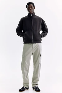 Relaxed-Fit Boxy Track Jacket
