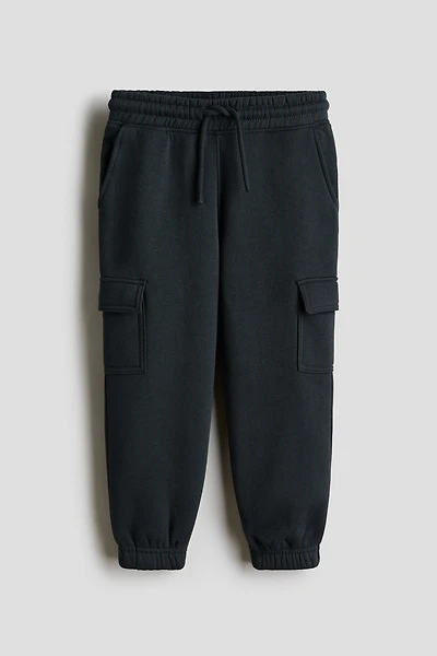 Brushed-Inside Cargo Joggers