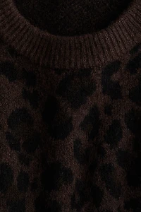 Jacquard-Knit Sweater