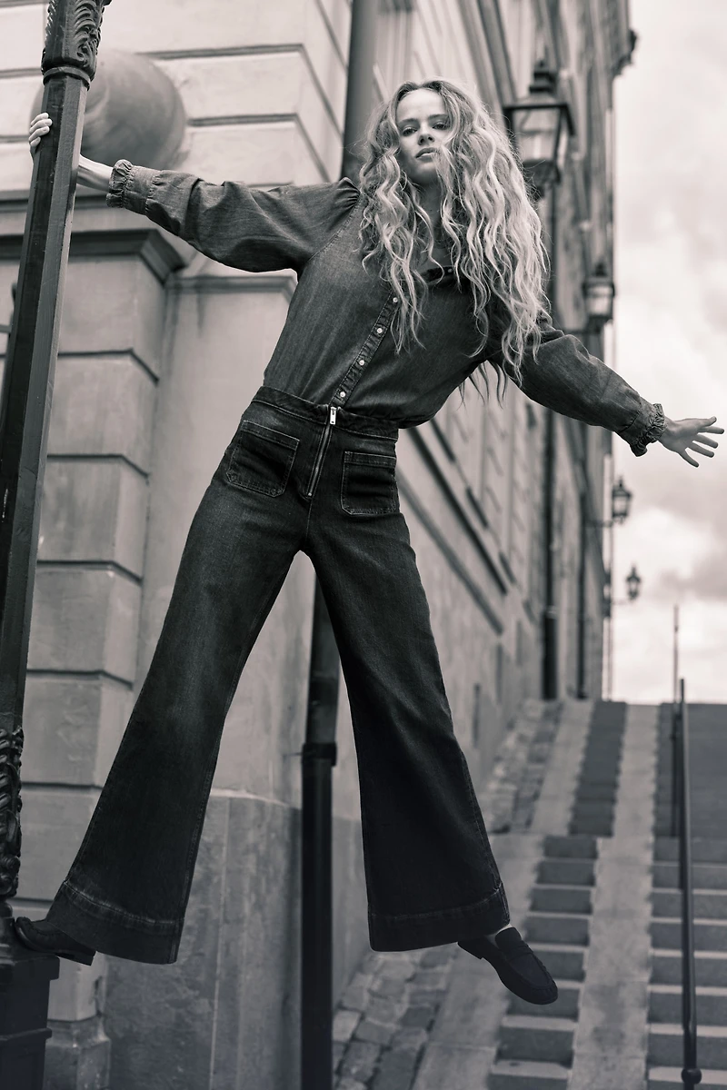 Wide Ultra High Jeans