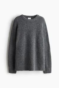 Oversized Alpaca-Blend Sweater
