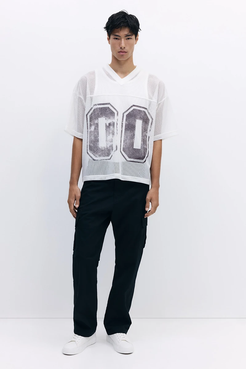 Regular-Fit Twill Cargo Pants