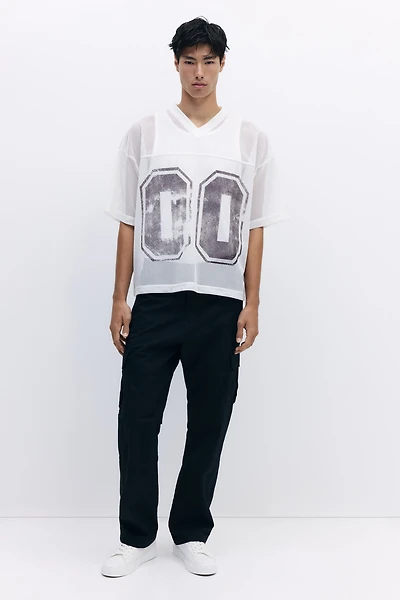 Regular-Fit Twill Cargo Pants