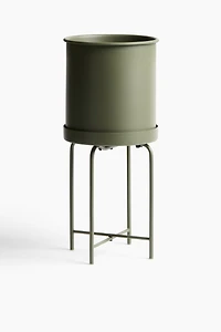 Metal Plant Pot with Stand