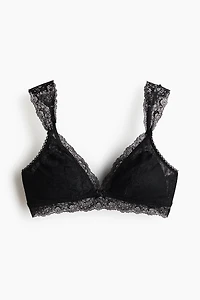 Padded Soft-Cup Lace Bra