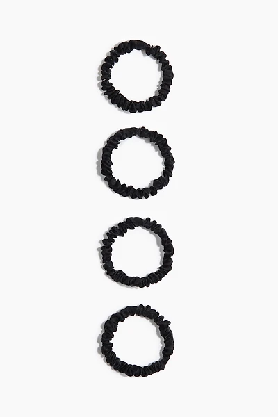 4-pack Silk Scrunchies