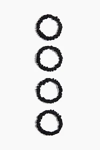 4-pack Silk Scrunchies