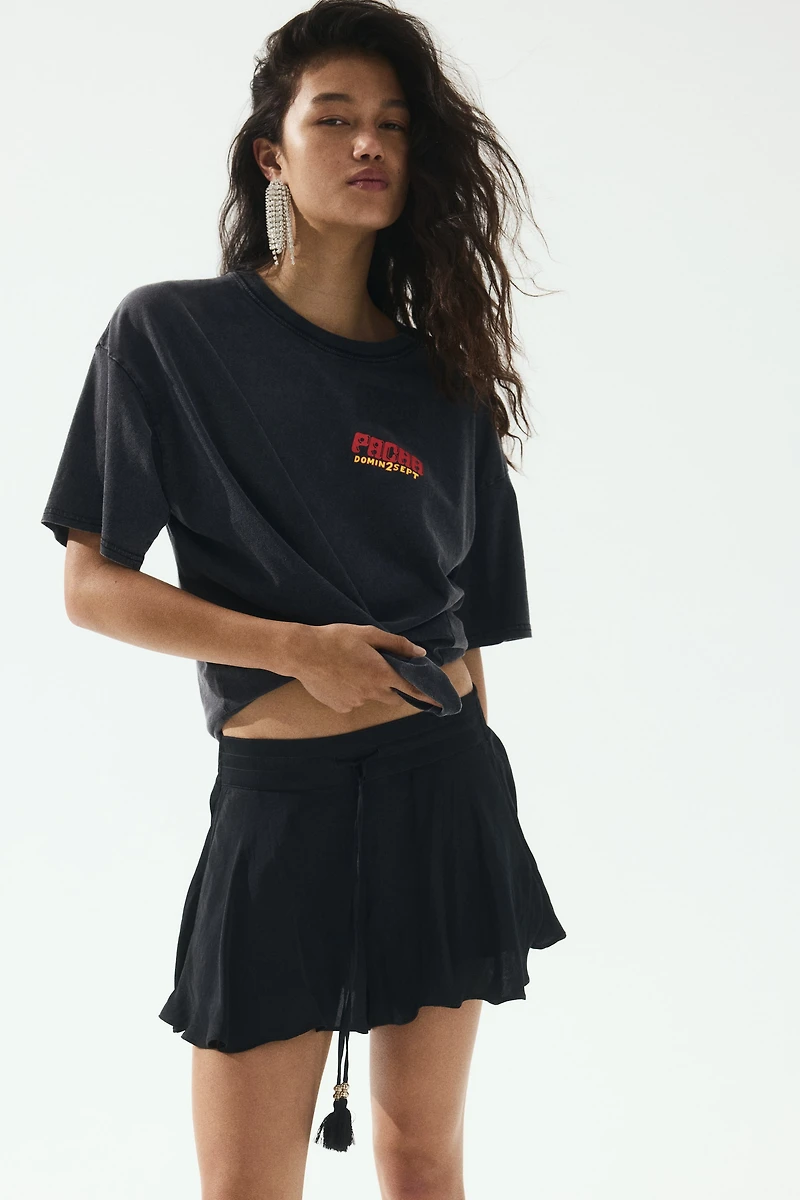 Airy Drawstring Shorts