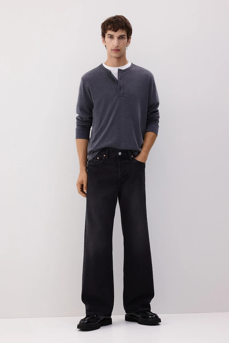 Loose Straight Jeans