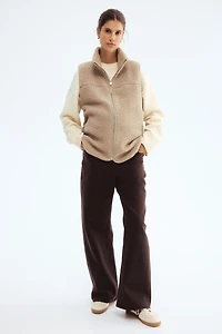 MAMA Before & After Babywearing Teddy Fleece Vest