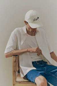 Loose-Fit Short-Sleeved Linen-Blend Shirt