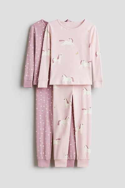 2-Pack Snug-Fit Printed Pajamas