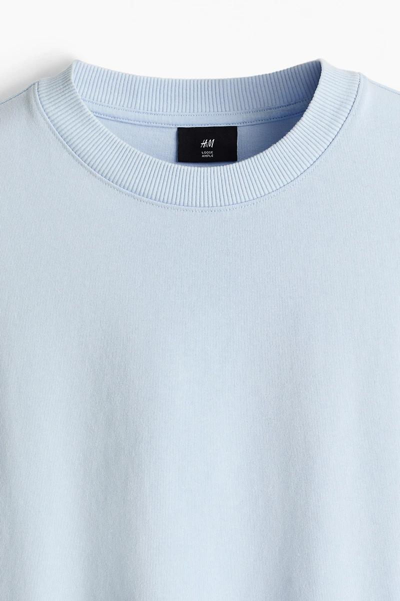 T-shirt ample à manches longues