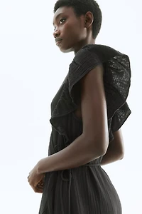 Muslin Wrap Dress