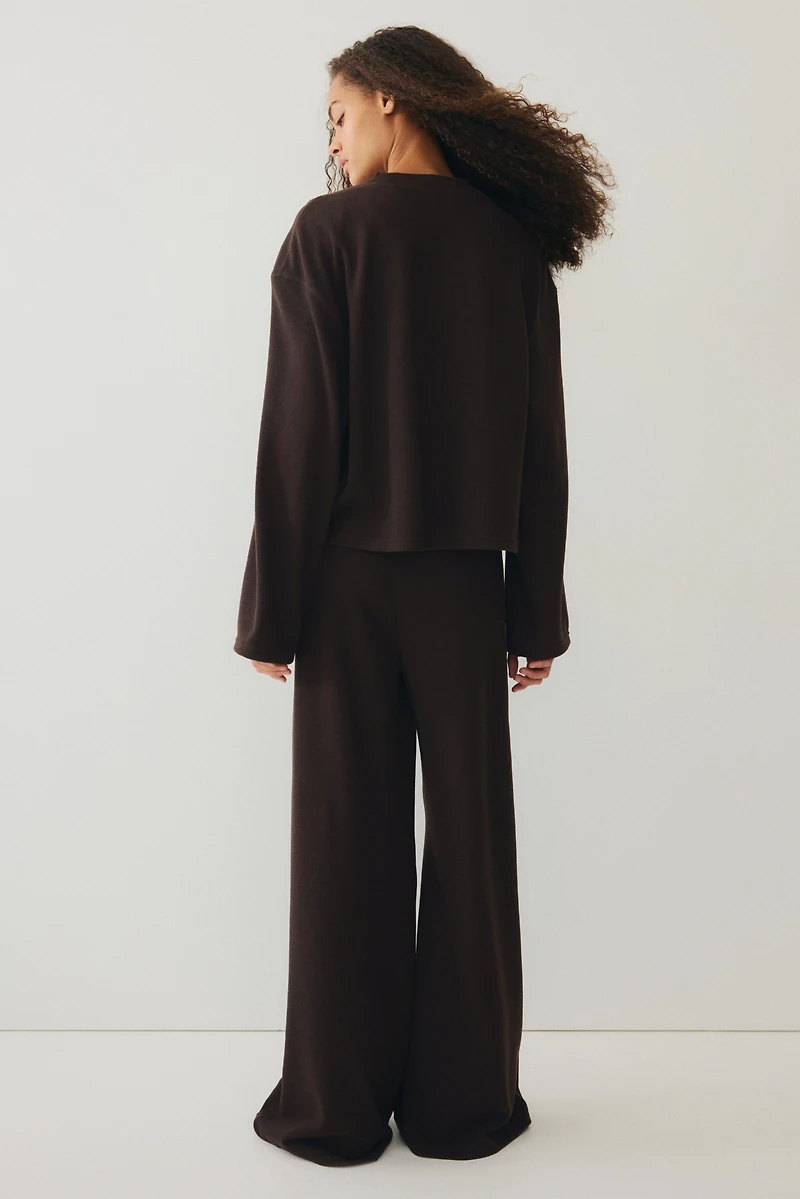 2-Piece Jersey Top and Pants Set