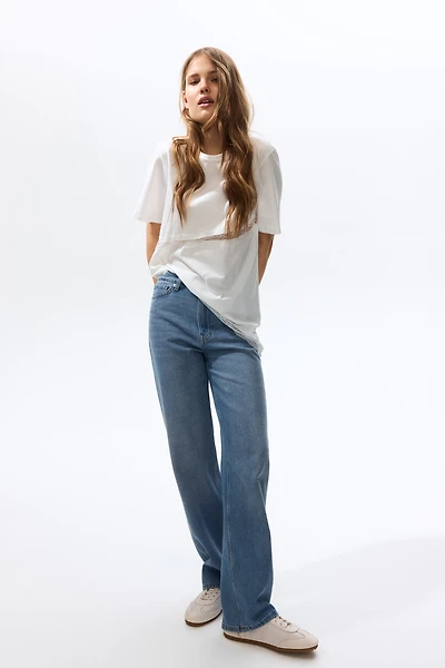 Straight High Jeans