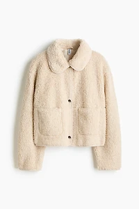 Veste en polar avec col