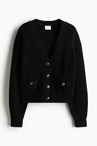Rib-Knit Cardigan