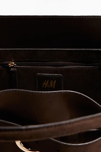 Strap-Detail Tote Bag