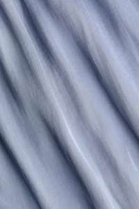 Gathered Satin Dress