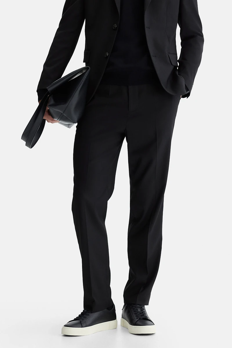 Regular-Fit Suit Pants