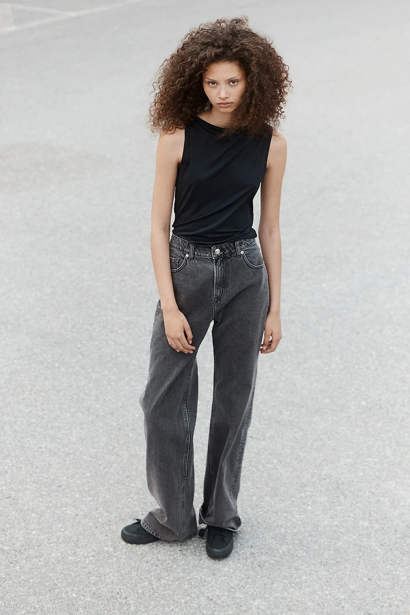 Bleecker High Rise Wide Leg Jeans