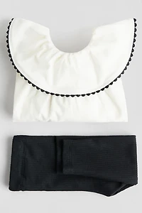 2-piece Blouse and Leggings Set