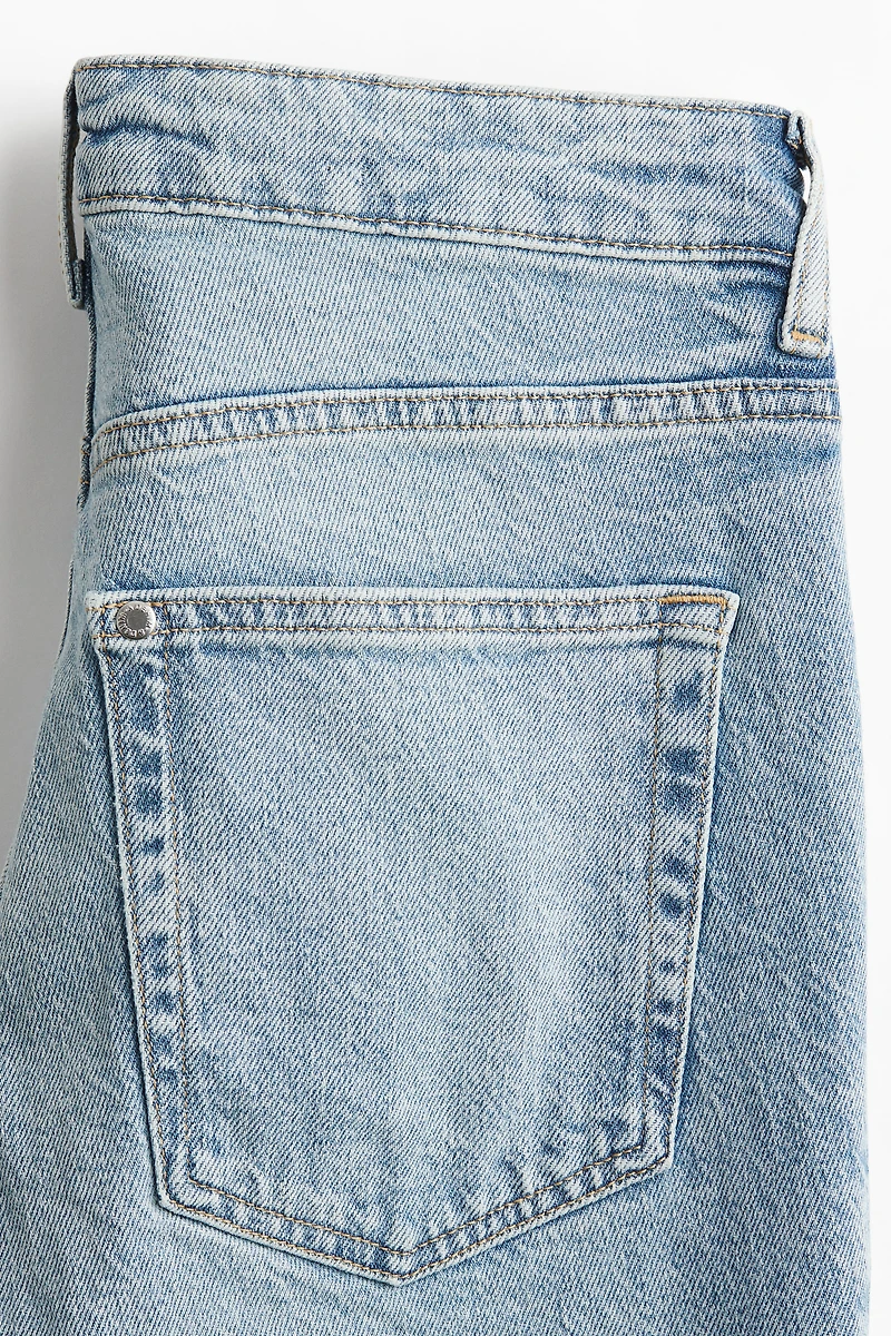 Jean évasé taille haute