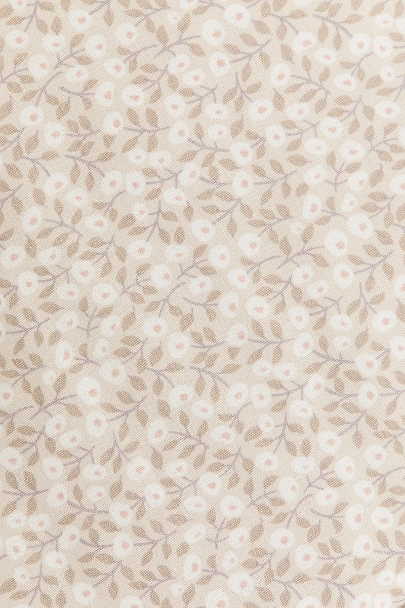 Patterned Cotton Baby Mat