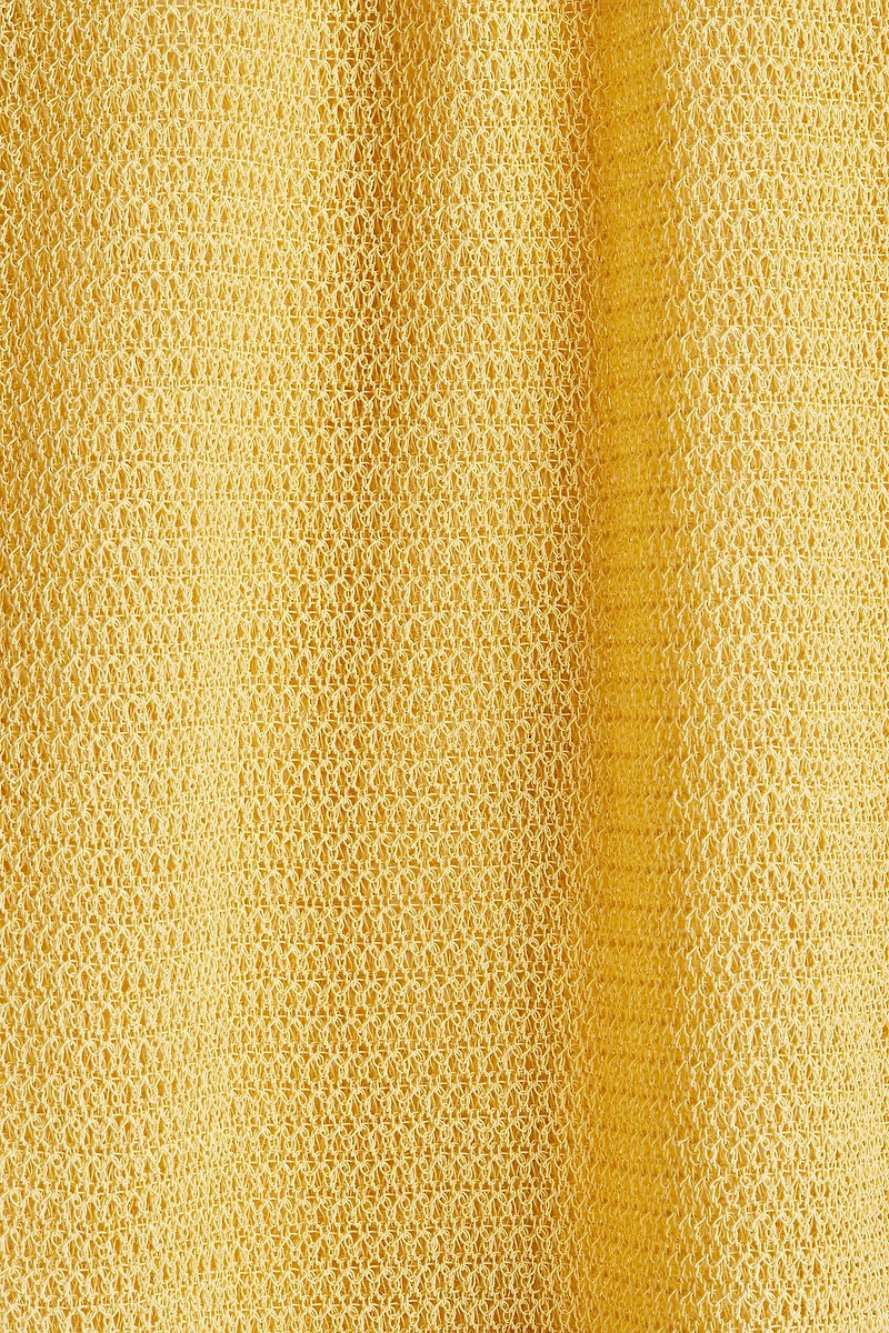 Loose-Knit Beach Dress