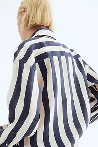 Oversized Linen Shirt