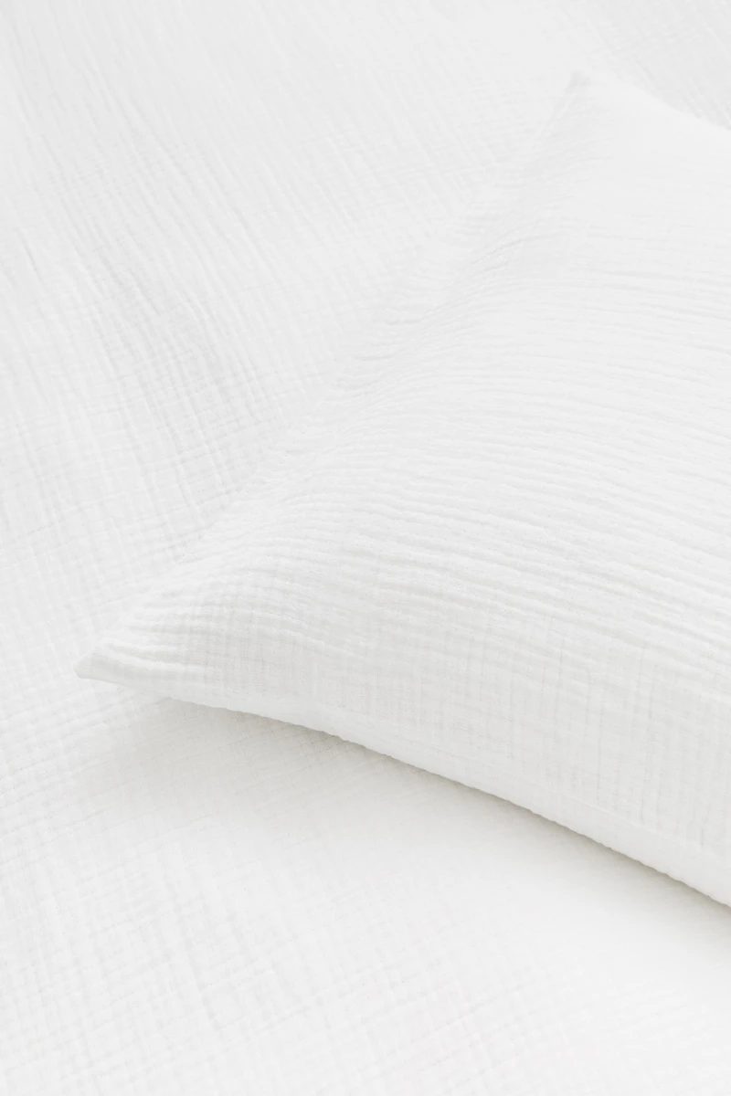 Muslin King/Queen Duvet Cover Set