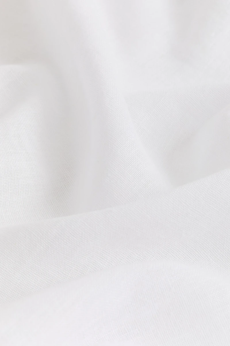 2-Pack Long Linen-Blend Curtain Panels