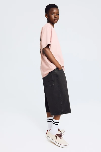 Baggy-Fit Denim Shorts