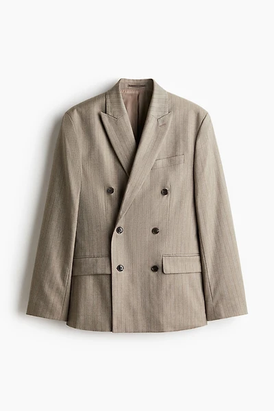 Veste classique fermeture double boutonnage