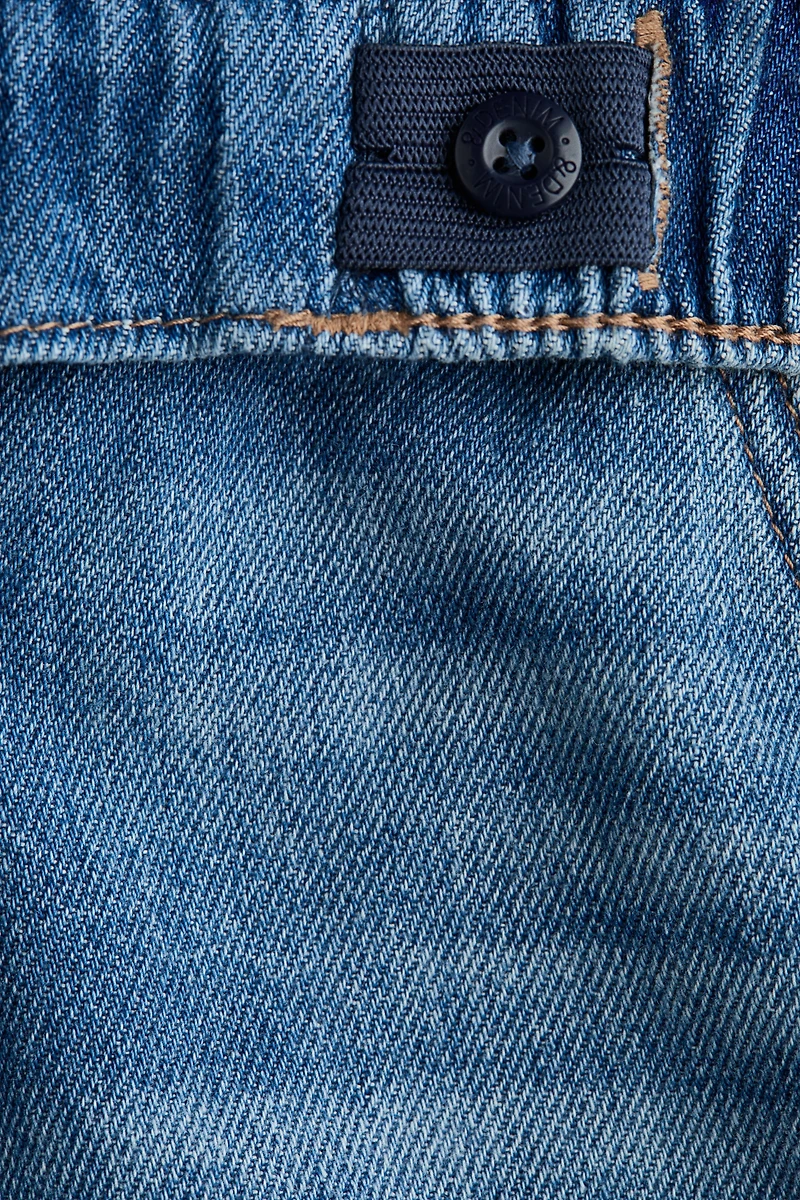 Cotton Denim Joggers