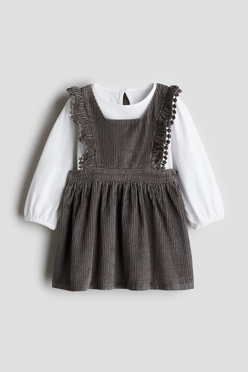 2-piece Dress and Top Set