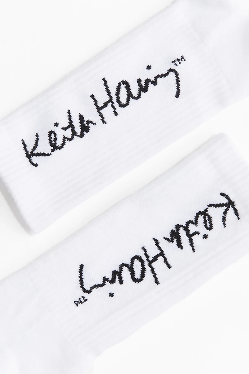 Chaussettes avec motif