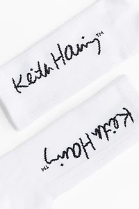 Chaussettes avec motif