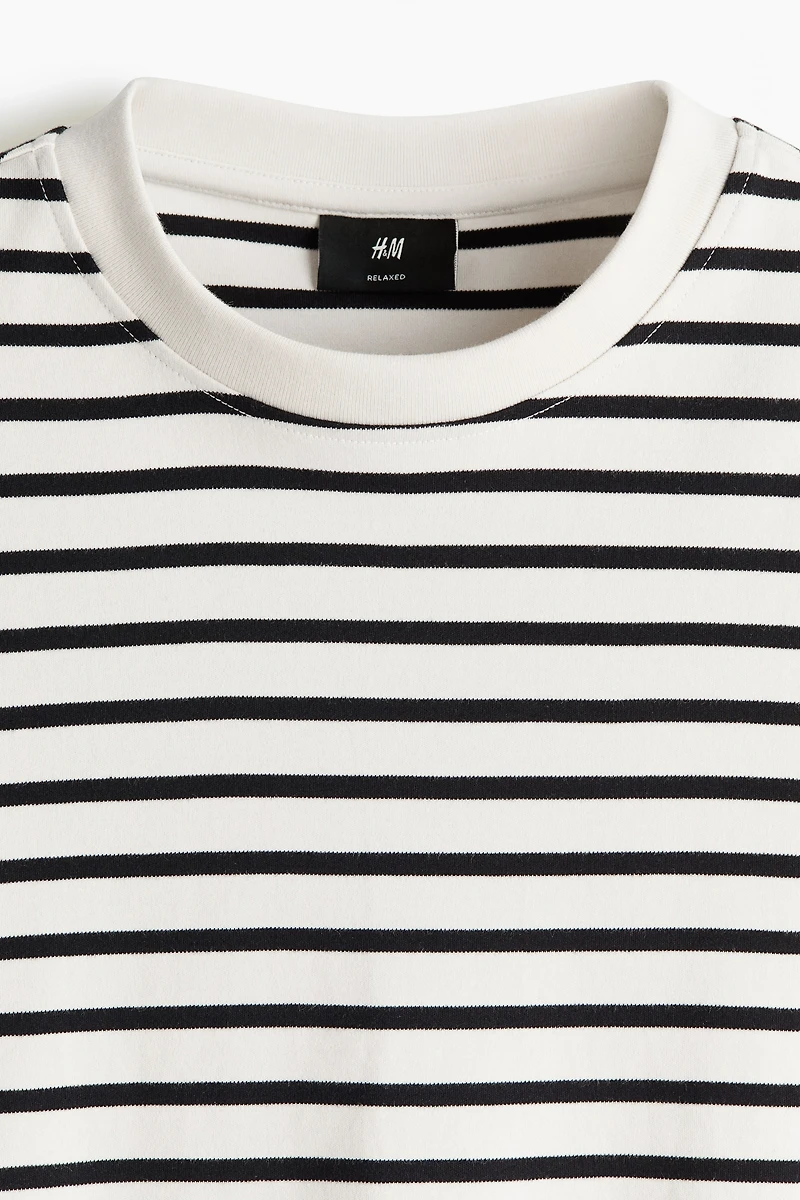 Relaxed-Fit Interlock Cotton T-Shirt