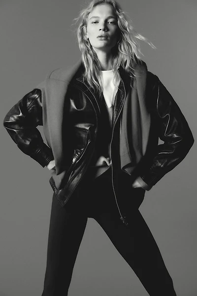 Creased Capri Leggings