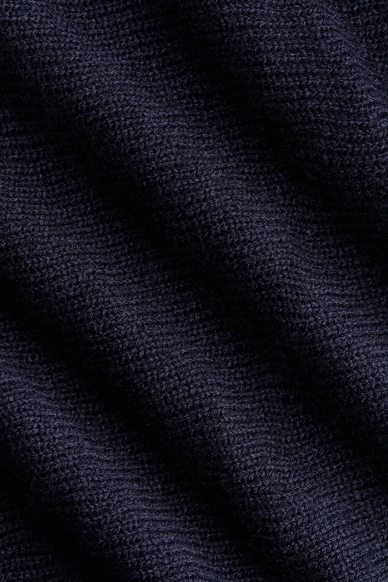 Haut à manches chauve-souris en tricot