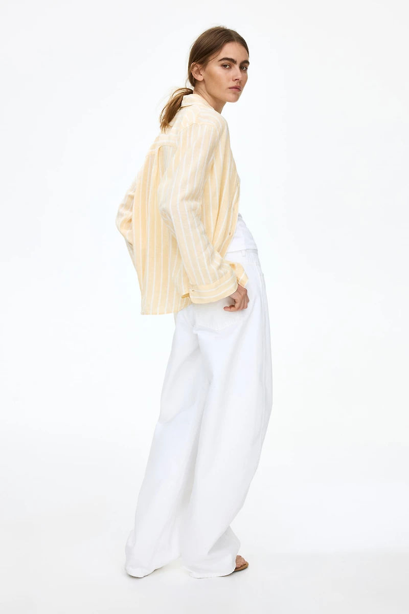 Linen-blend Shirt
