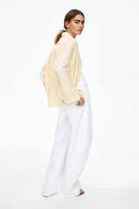 Linen-blend Shirt