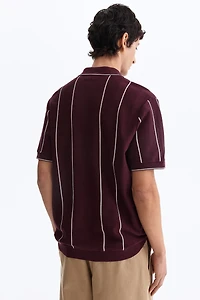 Regular-Fit Knit Polo Shirt